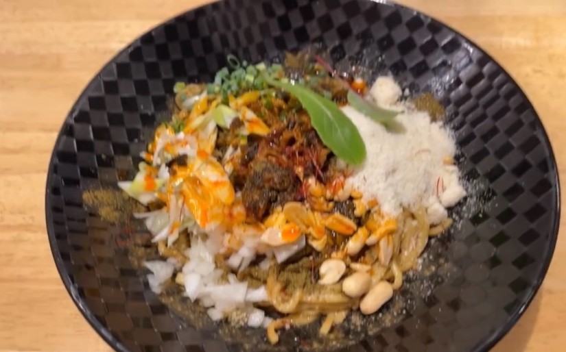 汁なし担々麺 3辛10痺