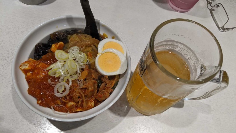 半蒙古丼 5辛＋