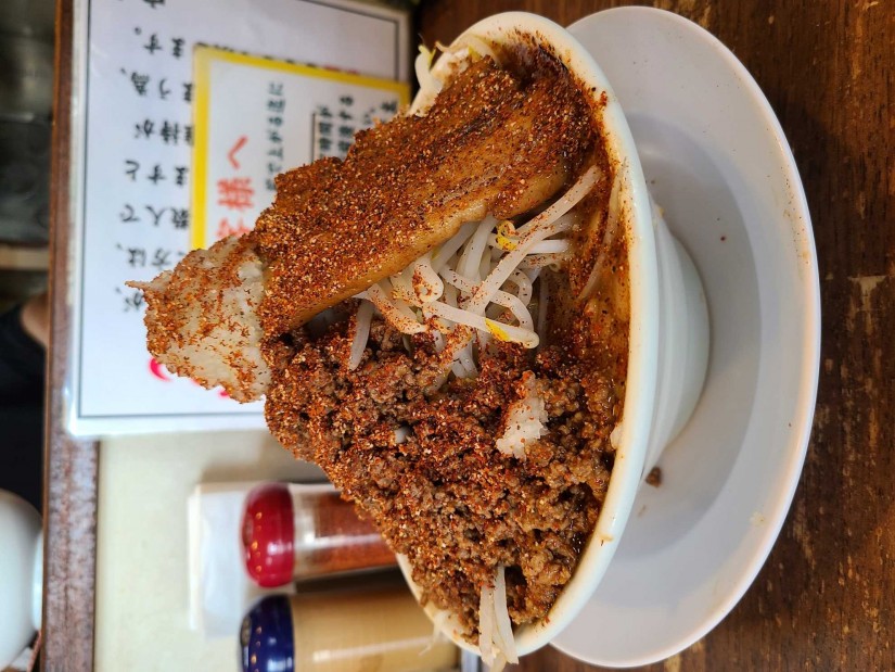 ふじそば赤ふじ 辛さ増し増し