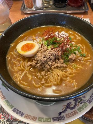 ピリ辛カレーラーメン