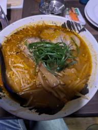 海老味噌ラーメン 一番辛く