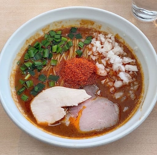 辛辣RED鶏そば 3辛