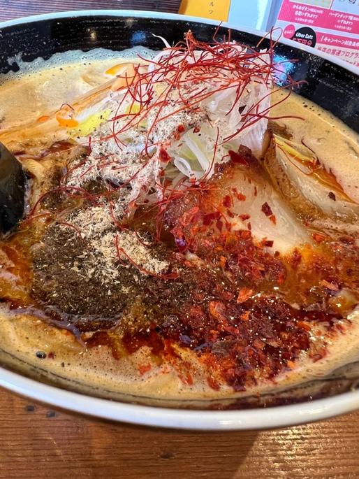 赤煮干し鯛ラーメン MAX