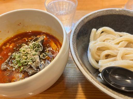 椒椒酸辣つけうどん