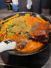 肉増しカラシビ味噌ラーメン  辛さ鬼増し・痺れ鬼増し