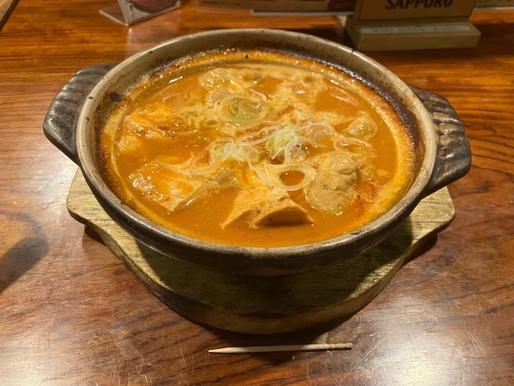 豚もつ赤煮込み(レベル5)