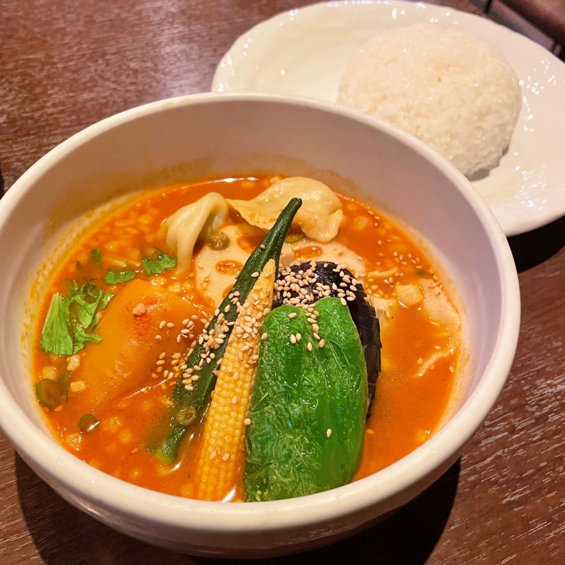 MOMOと野菜のスープカリー 10ボーガ(罰天)