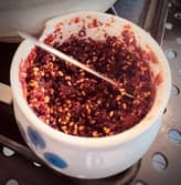 自家製唐辛子調味料