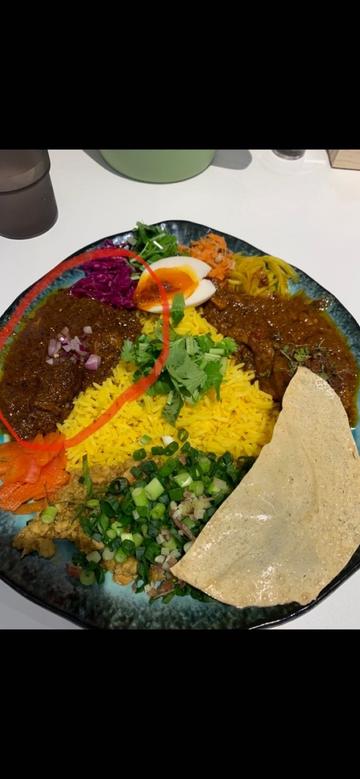 クリティカル3色カレー ポークヒンダルー 🌶️🌶️🌶️