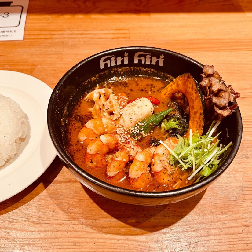 ガーリックシュリンプベジタブルカリー 6辛