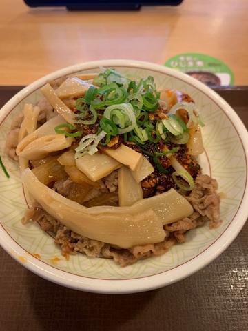 食べラー・メンマ牛丼