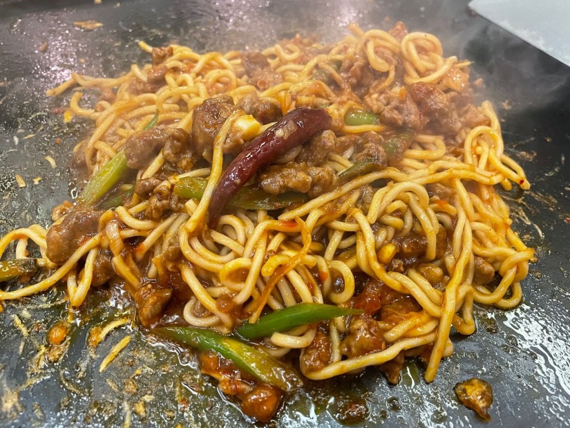四川風麻婆焼きそば