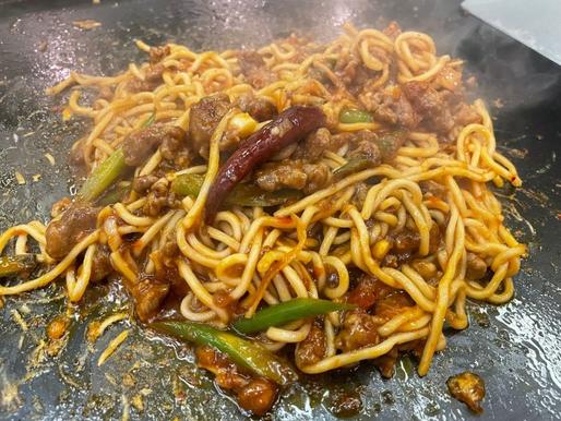 四川風麻婆焼きそば