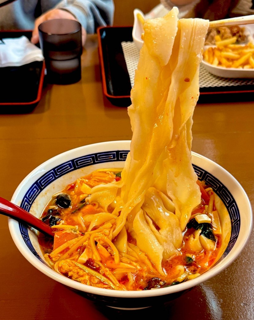 酸辣板麺 なし
