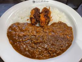 チキン煮込みカレー 20辛200g 2個カキフライ