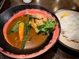 スープカレー チキン野菜 5