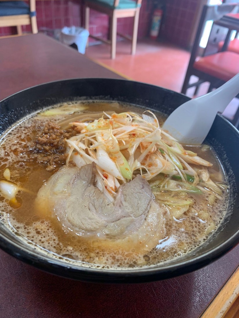 ピリ辛ねぎみそらーめん