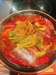 火鍋湯麺 普通、中辛、激辛