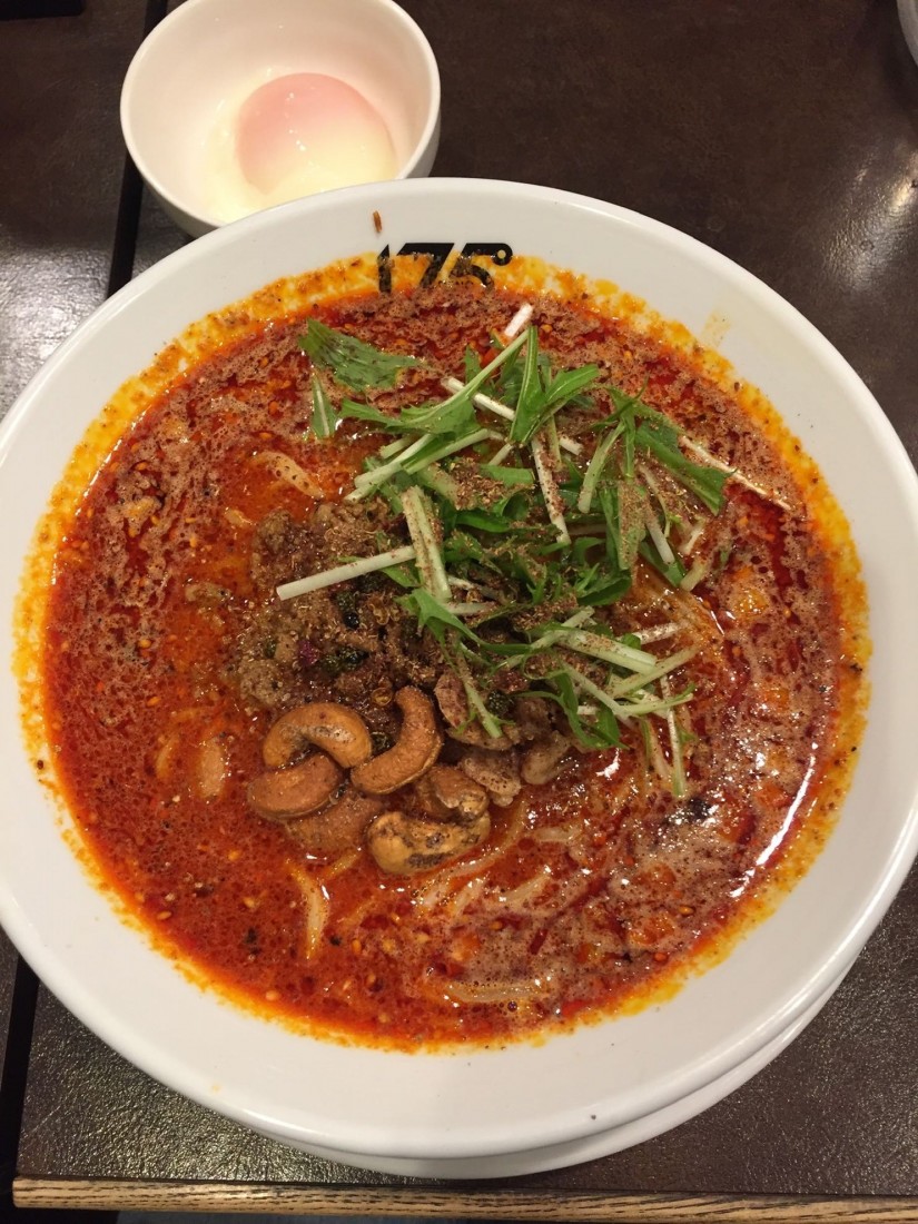 汁あり坦々麺  痺れ増し激辛