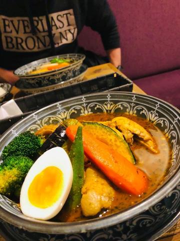 道産野菜のスープカレー 10辛