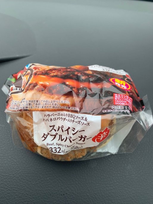 スパイシーダブルバーガー　