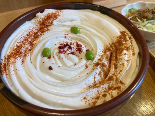 白いカレーうどん 辛口