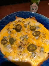 レンコン、ハラペーニョ&ゴルゴンゾーラ