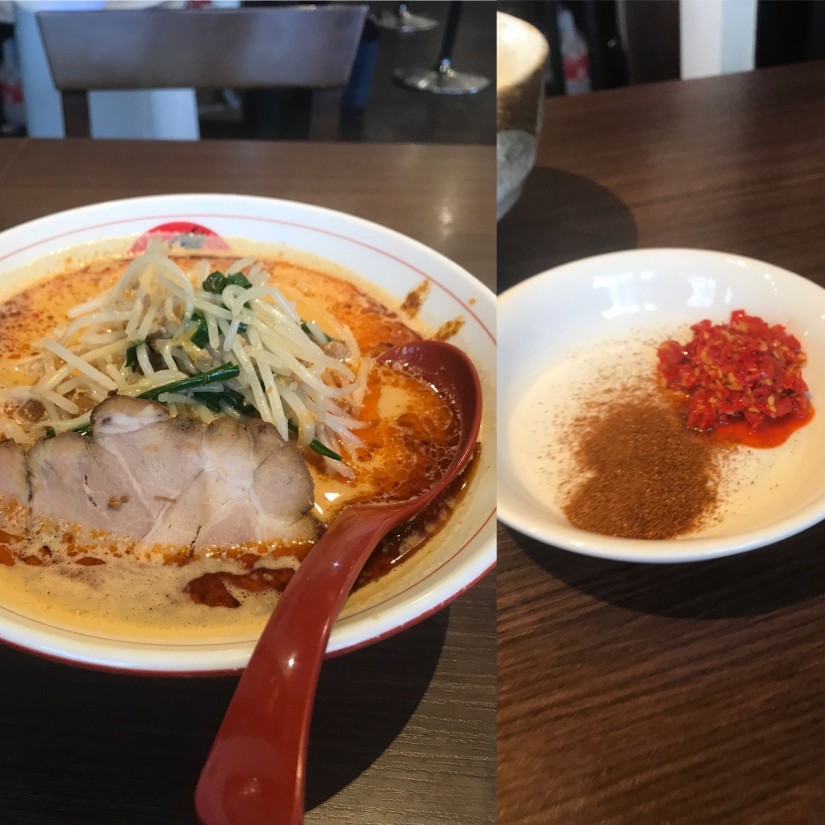 ボウボウラーメン赤 鬼辛
