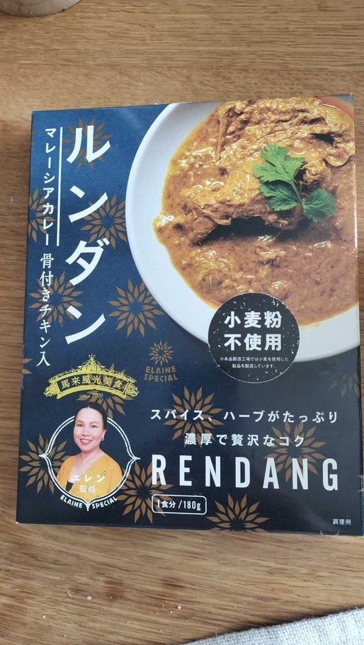 ルンダン マレーシアカレー 骨付きチキン入