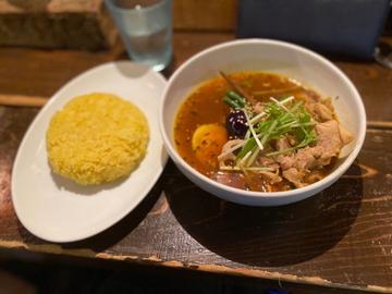 チキンスープカレー 黄スープ 7番