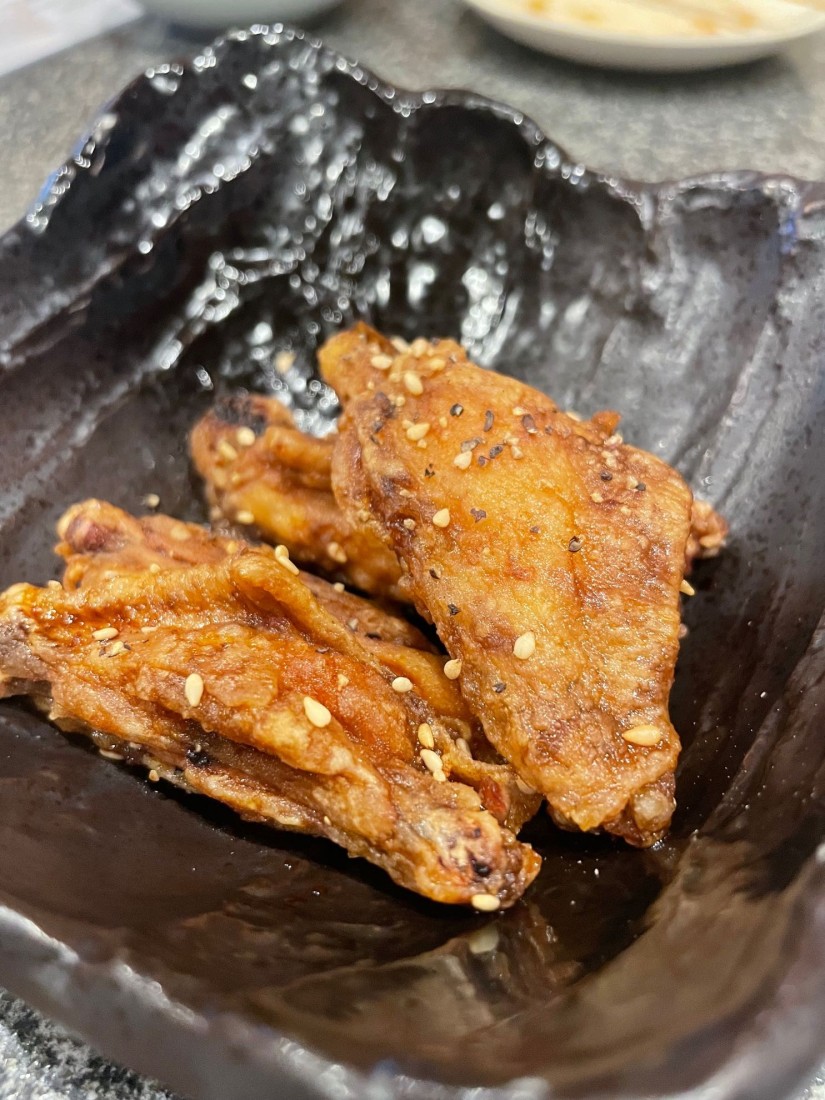 手羽スパイシー揚げ 甘辛