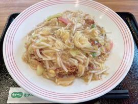 ピリ辛皿うどん(2辛)+ピリ辛味噌(2辛)