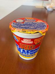 レッドシーフードヌードル 辛さレベル2