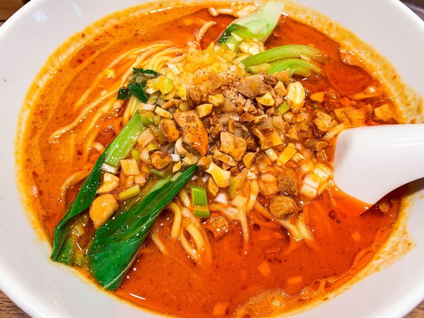 特製ごま担々麺 できるだけ辛くとお願い