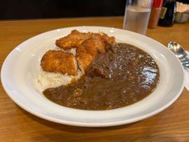 牛スジチキンカツカレー