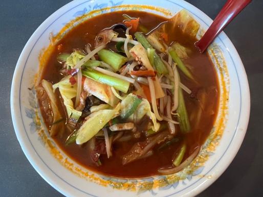 激辛四川タンメン(刀削麺) 辛増し