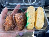 甘辛唐揚げと玉子のセット