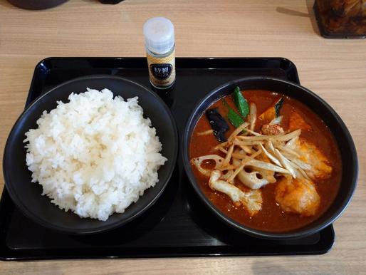 ベジタブルスープカレー 10辛
