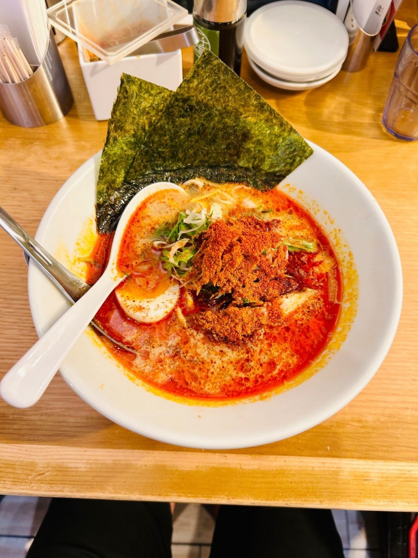 極・からか麺 特辛+辛味ソース辛さ3