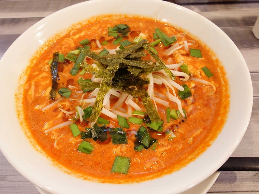 ミルク辛麺 6辛