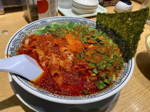 辛肉そば（辛さ3倍） 普通の辛さ