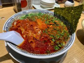 辛肉そば(辛さ3倍) 普通の辛さ