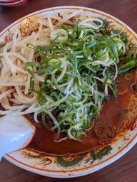 辛みそラーメン九条ネギトッピング 3辛MAX