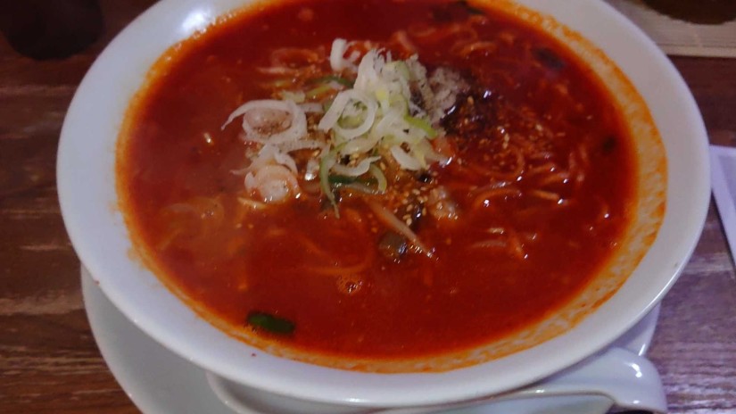 ユッケジャンラーメン3辛 辛麺変更 (定番の辛さ)