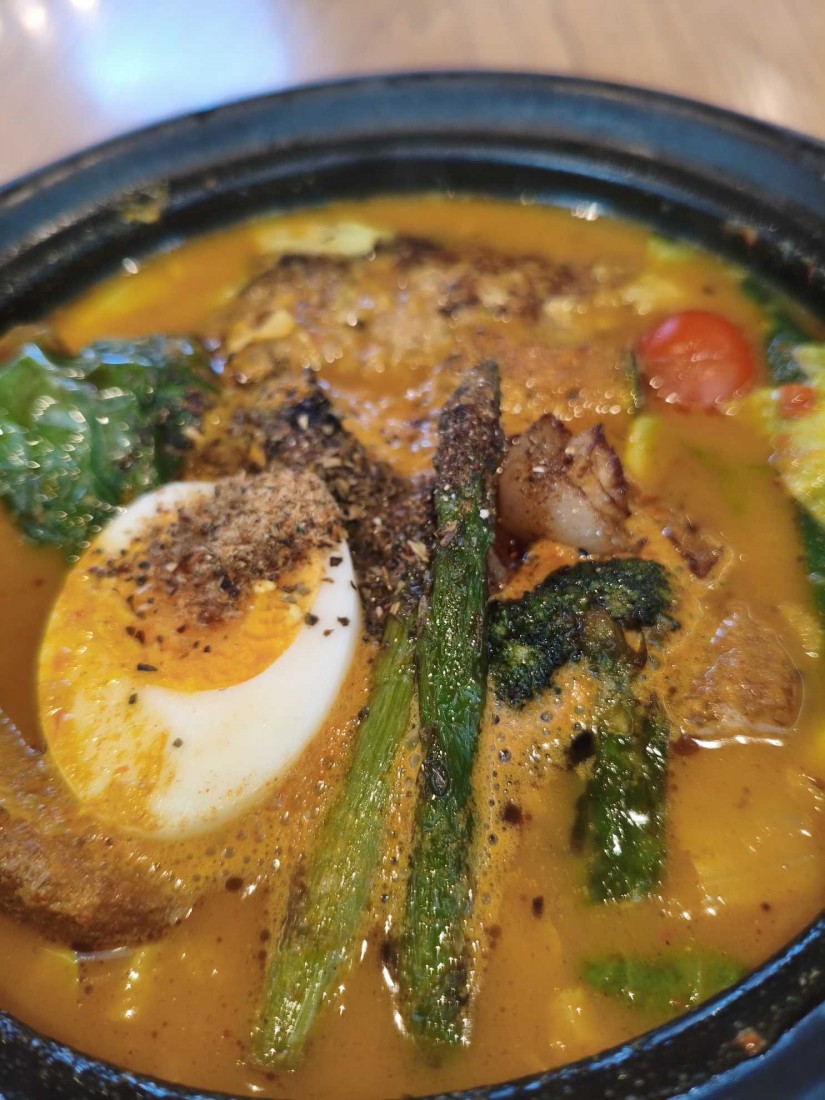 ハンバーグ野菜カレー 7.獄辛