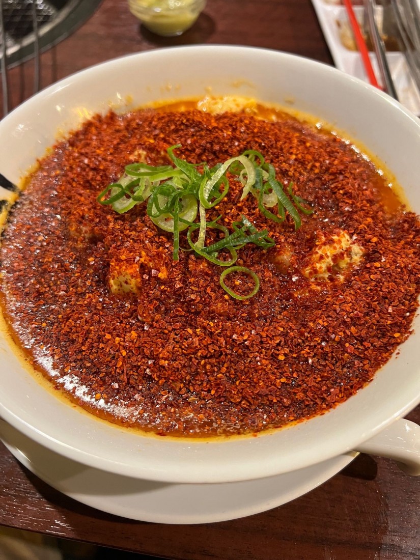 やみつきうま辛麺 激辛＋唐辛子マシマシ