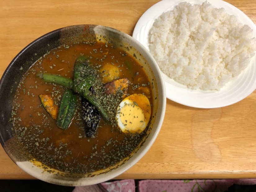 マトン&ベジタブルスープカレー 5番（MAX）