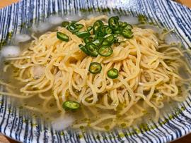 冷やし青唐辛子ラーメン