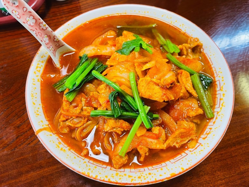 からし焼肉そば 2辛