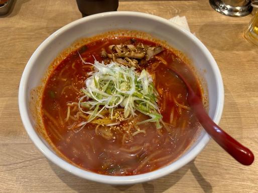 ユッケジャンラーメン 激辛